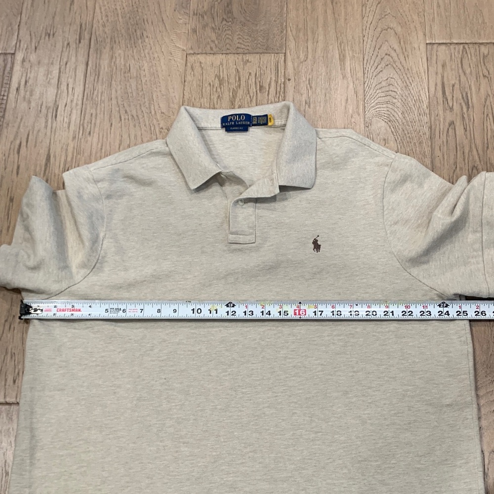 Polo by Ralph Lauren Men's Light Heather Gray Short Sleeve Polo Size XXL - Picture 7 of 11